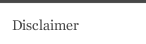 Disclaimer
